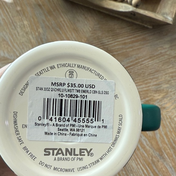 Stanley Striped Emerald Cabana Gloss 30oz Quencher Tumbler - Picture 6 of 6